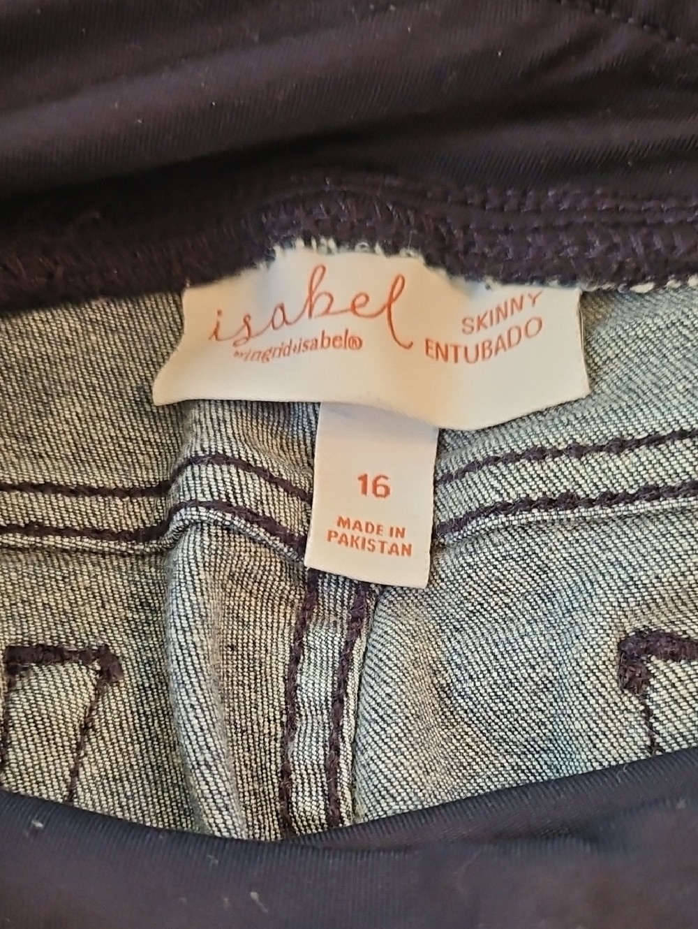 Isabel by Ingrid Isabel Skinny Jeans- Size 16 - Picture 6 of 7